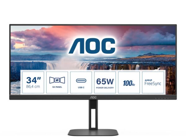 AOC U34V5C 34" UltraWide monitor