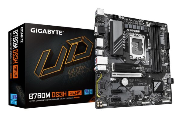 ELKO: 1446140 Gigabyte B760M DS3H Gen5 ddr5 lga1700 emaplaat