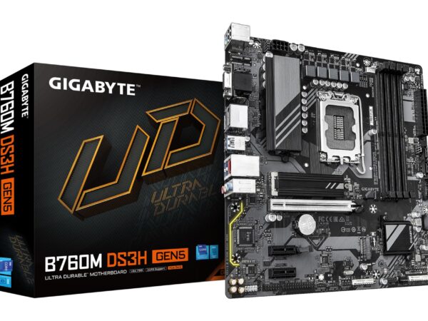 ELKO: 1446140 Gigabyte B760M DS3H Gen5 ddr5 lga1700 emaplaat