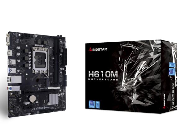 ELKO: 1446373 Biostar emaplaat H610MHC DDR4 LGA1700 Micro-ATX