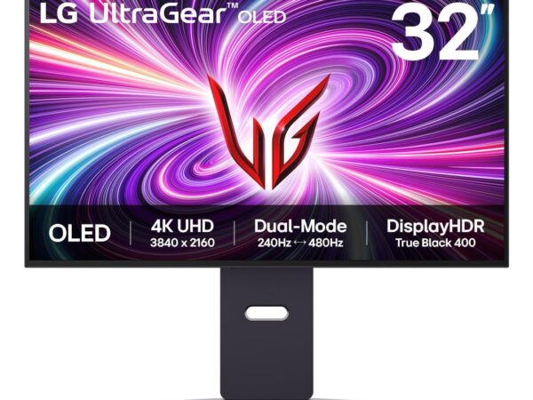 LG 32” 4K OLED monitor 32GX870A-B