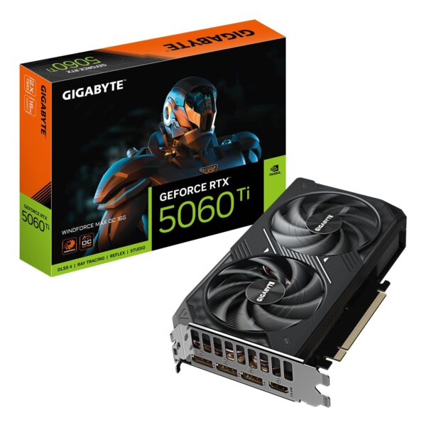 ELKO: 1446571 Gigabyte RTX 5060 Ti 16GB Windforce Max OC graafikakaart