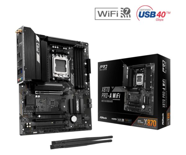 ASRock X870 Pro-A WiFi emaplaat