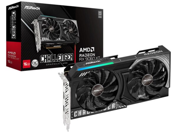 ASRock Radeon RX 9060 XT 16GB graafikakaart