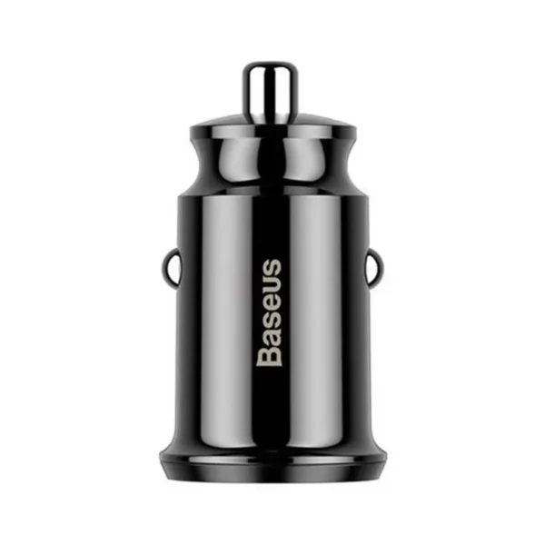 Baseus Grain auto laadija 2x USB 5V 3.1A (must)