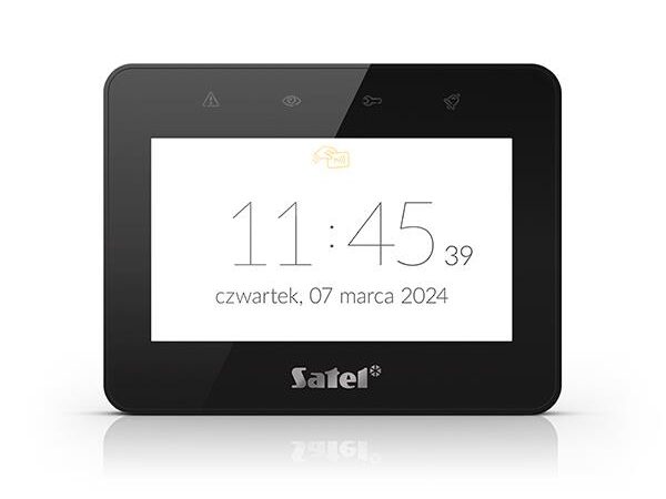 Satel INT-TSG2R-B puutetundlik klaviatuur must
