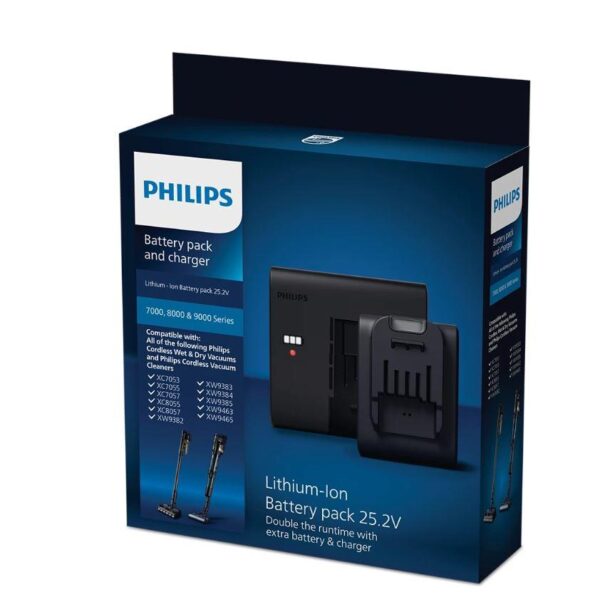 Philips XV1797/01 aku ja laadija tolmuimejale