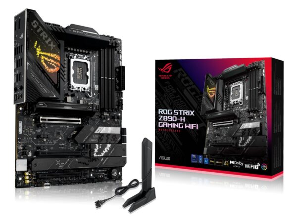 ELKO: 1447134 ASUS ROG Strix Z890-H Gaming WiFi emaplaat