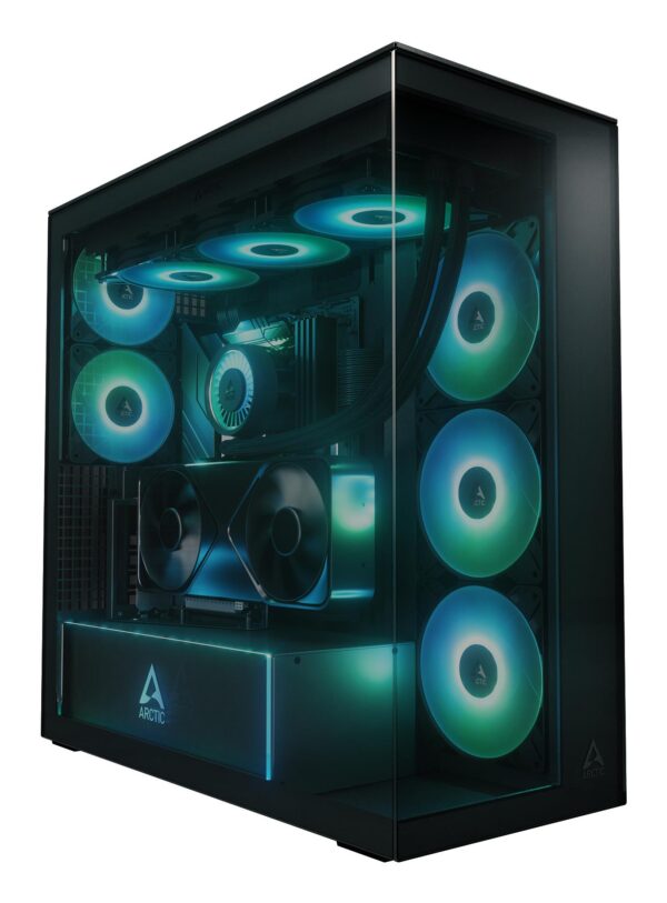 ARCTIC Xtender VG Black korpus