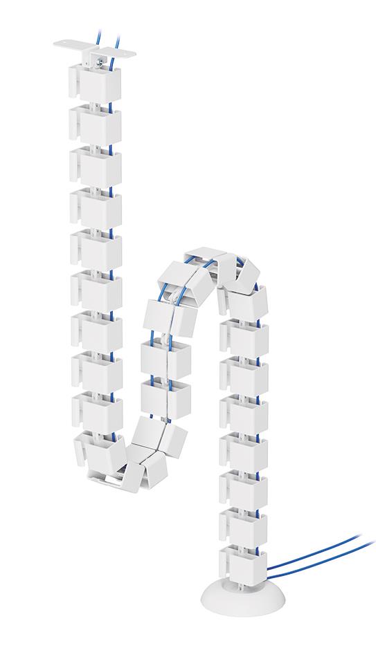 Neomounts kaablispiraal ADS06-130WH valge