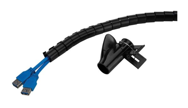 Neomounts kaablispiraal 20mm must