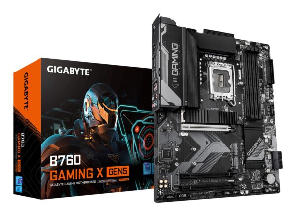 Gigabyte B760 Gaming X gen5 lga1700 emaplaat