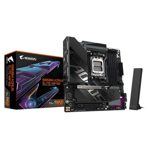 Gigabyte B850M AORUS ELITE WiFi6E emaplaat (AM5)