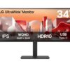 LG 34BA75QE-B 34" ultrawide monitor