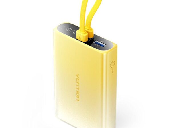 Vention akupank 10000mAh 22.5W kollane FHZY0