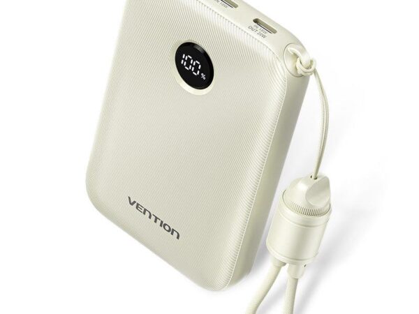 Vention akupank 10000mAh 22.5W beež FKAN0-C