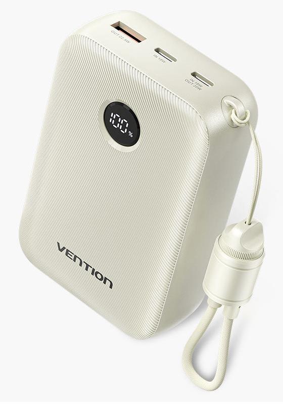 Vention akupank 20000mAh 22.5W beež FKBN0-C
