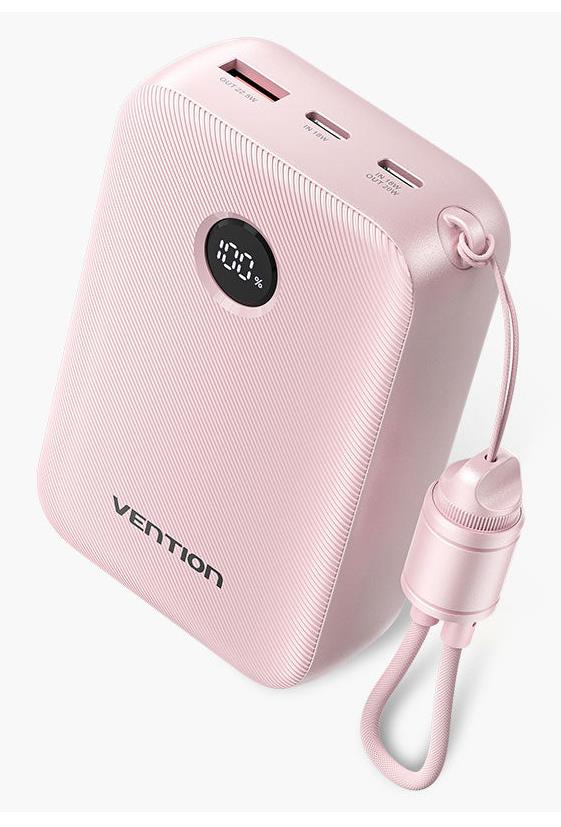Vention akupank 20000mAh 22.5W roosa FKBP0-C