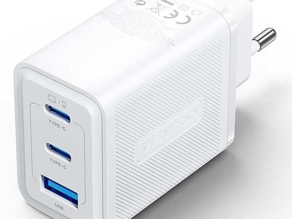 ELKO: 1447563 Vention seinlaadija 65W USB 3-port valge FERW0-EU