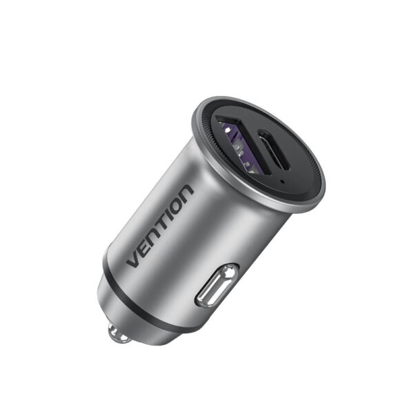 Vention autolaadija USB 2-port hall