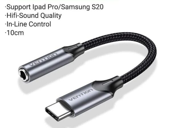 ELKO: 1447592 Vention USB-C 3.5mm adapter