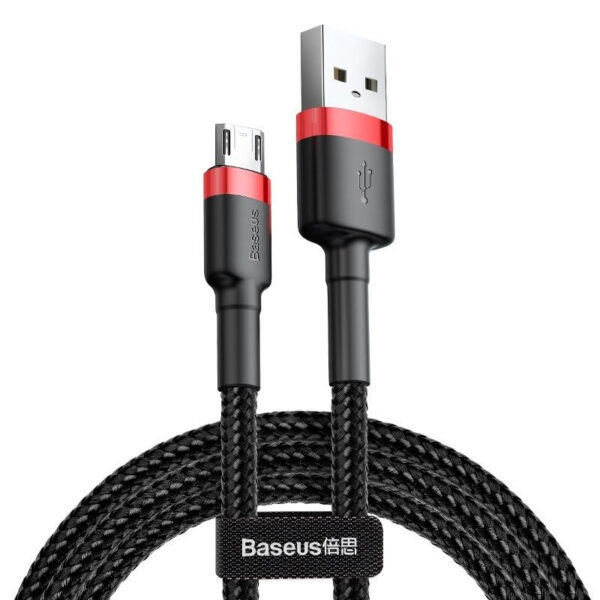 Baseus Cafule Micro USB kaabel 1.5A 2m (Punane+Must)