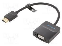 ELKO: 1447651 Vention HDMI VGA adapter