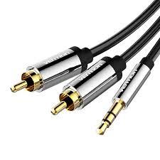 ELKO: 1447660 Vention helikaabel 3.5mm 2xRCA 1.5m