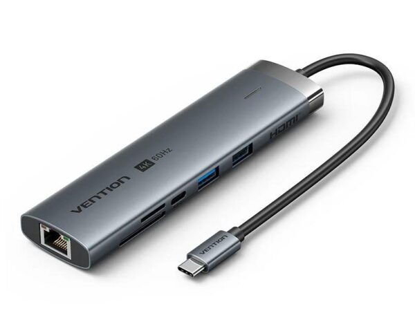 Vention USB-C dokkimisjaam 9in1 0.15m TGVHB