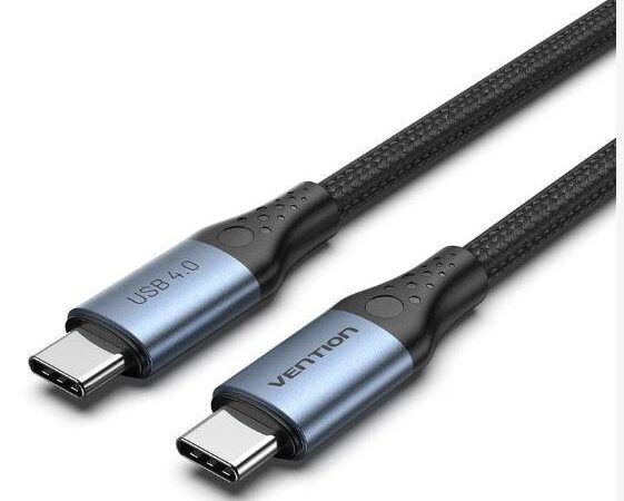 ELKO: 1447710 Vention | USB-C punutud kaabel | TAVHF | 1m | Hall