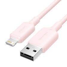 ELKO: 1447744 Vention Lightning kaabel 1m roosa