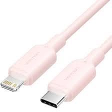 ELKO: 1447803 Vention Lightning kaabel 2m roosa