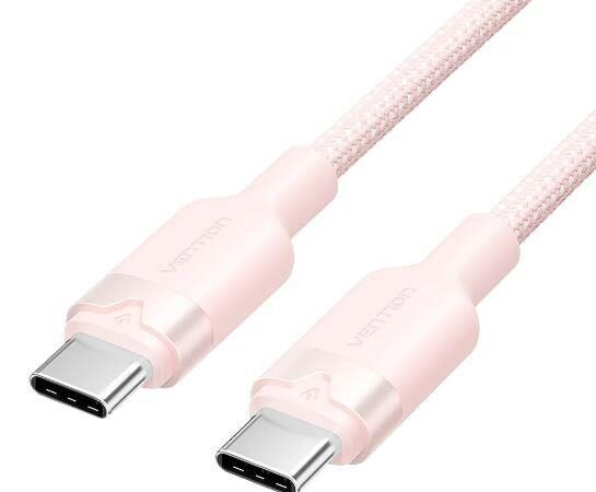 ELKO: 1447805 Vention | USB-C to USB-C kaabel | TRDPF | 1m | Roosa