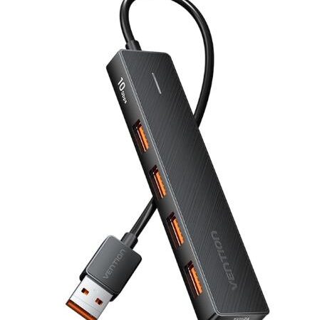 ELKO: 1447828 Vention USB hub 5-in-1 USB 3.2 Gen2 0.15m CHOBB