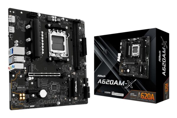 ELKO: 1448201 Emaplaat ASRock A620AM-X DDR5 AM5 Micro-ATX