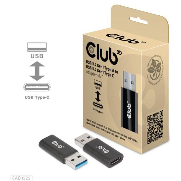 Club3D USB adapter USB-A USB-C