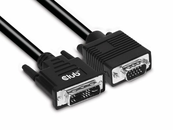 Club3D DVI-A to VGA kaabel 3m CAC-1243