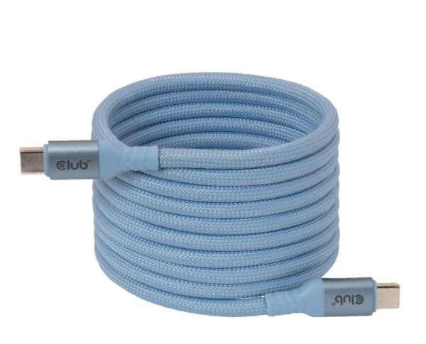 Club 3D | Magnetiline USB-C to USB-C kaabel | CAC-3030 | 2m | Sinine