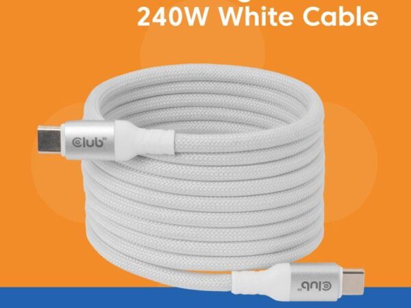 ELKO: 1448397 Club 3D | Magnetiline USB-C to USB-C kaabel | CAC-3032 | 2m | Valge