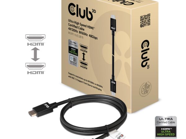 Club3D HDMI-kaabel 1m CAC-1371