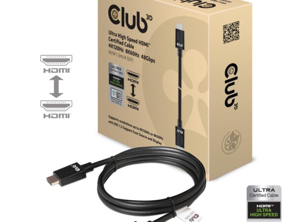 Club3D HDMI-kaabel 1.5m CAC-1370