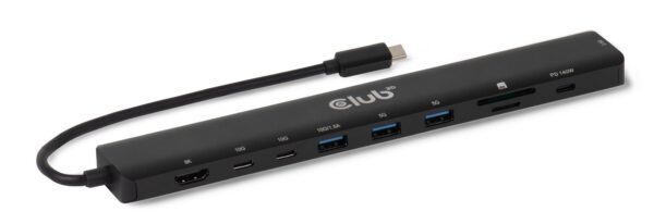 USB-C dokkimisjaam Club3D 10in1 140W