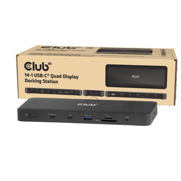Club3D 14in1 USB-C docking station (CSV-2540)