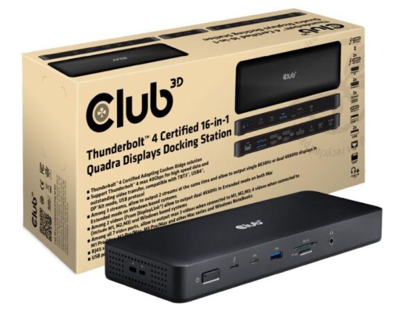 Club3D Thunderbolt dokk 16in1 CSV-1583
