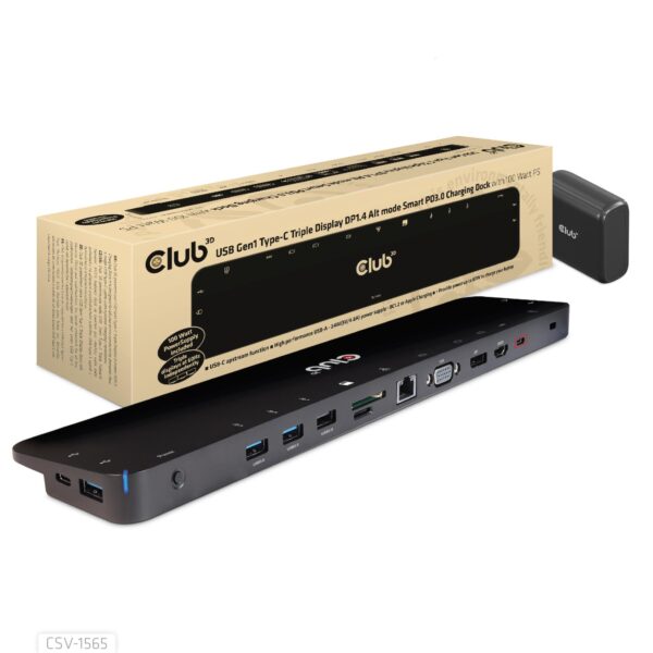 Club3D USB-C docking station 100W (CSV-1565)