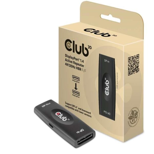 Club3D DisplayPort ühendusadapter emane-emane CAC-1007