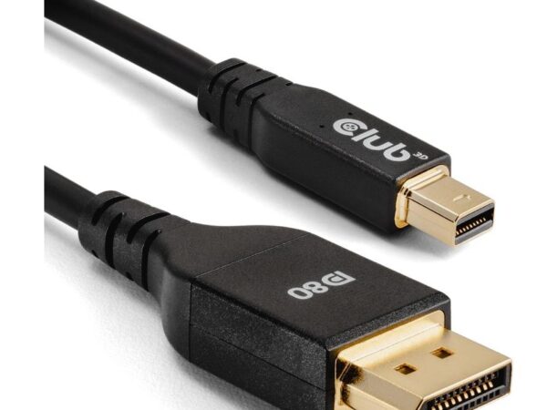 Club3D Mini DisplayPort to DisplayPort kaabel 1m CAC-1116