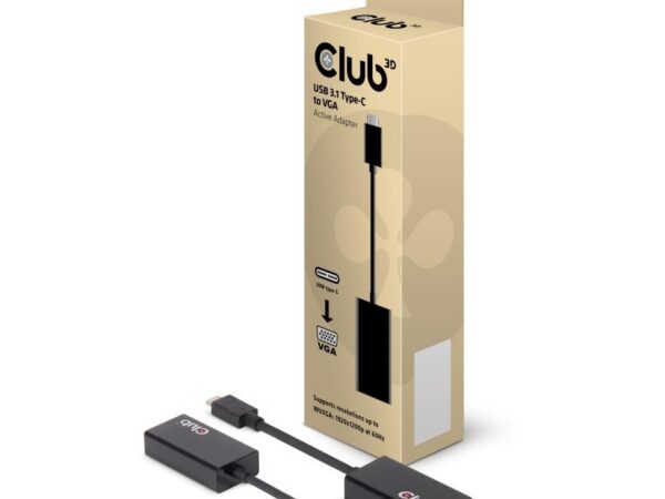 Club3D USB-C to VGA adapter CAC-1502