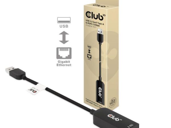 Club3D USB 3.2 to RJ45 adapter CAC-1420