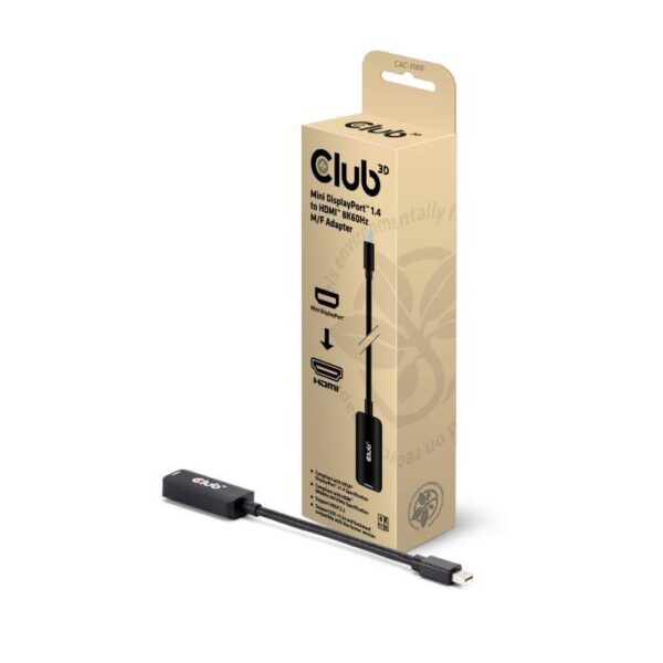 Club3D Mini DisplayPort to HDMI adapter CAC-1188